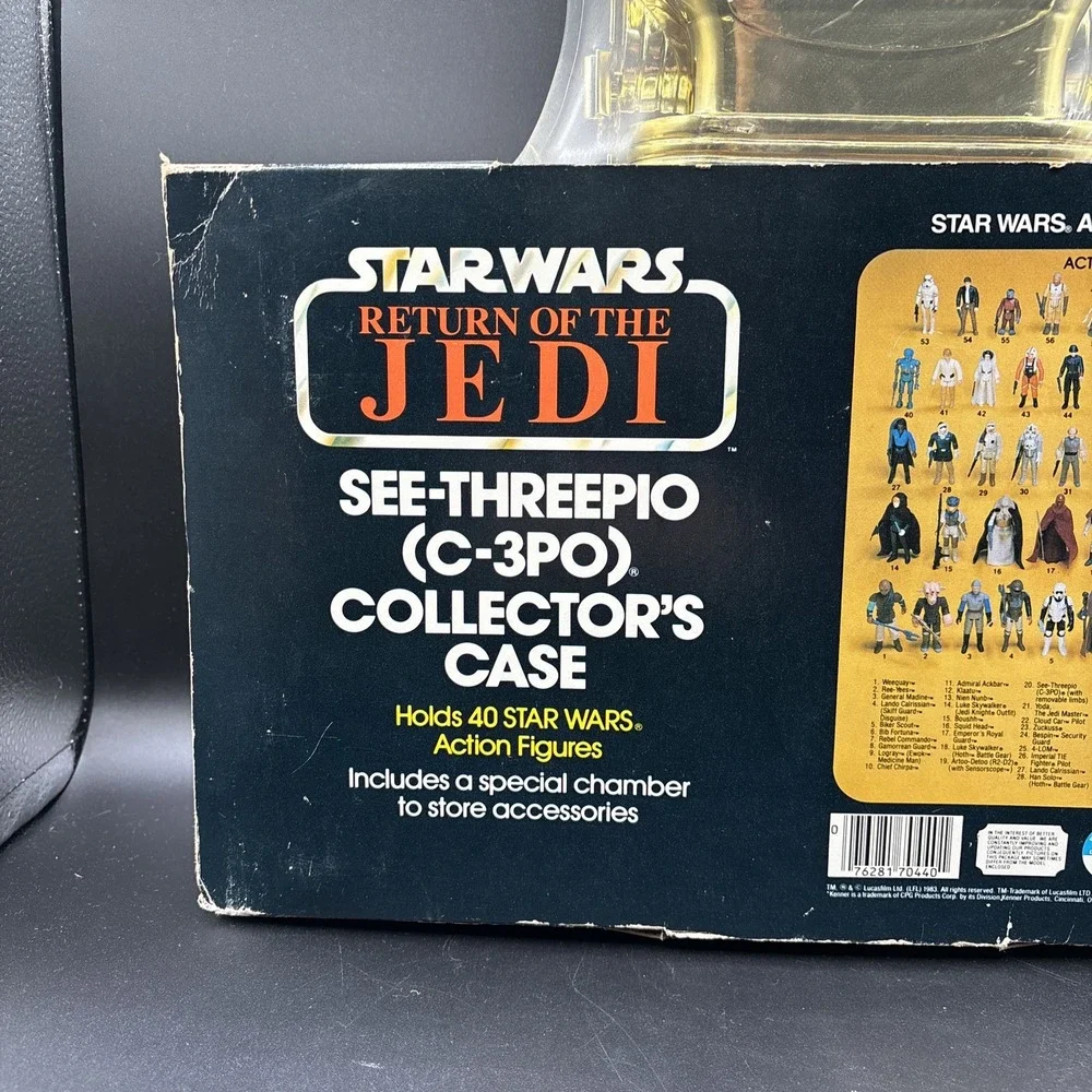 Star Wars ROTJ C-3PO Collector's Case Sealed 1983 Kenner Never Used Vintage